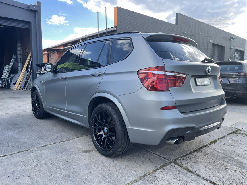 Satin Metallic Grey full colour change